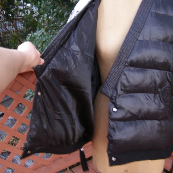 NEW size L/XL Kimono style mixed media puffer Jacket Anime comics w/belt - Picture 8 of 15